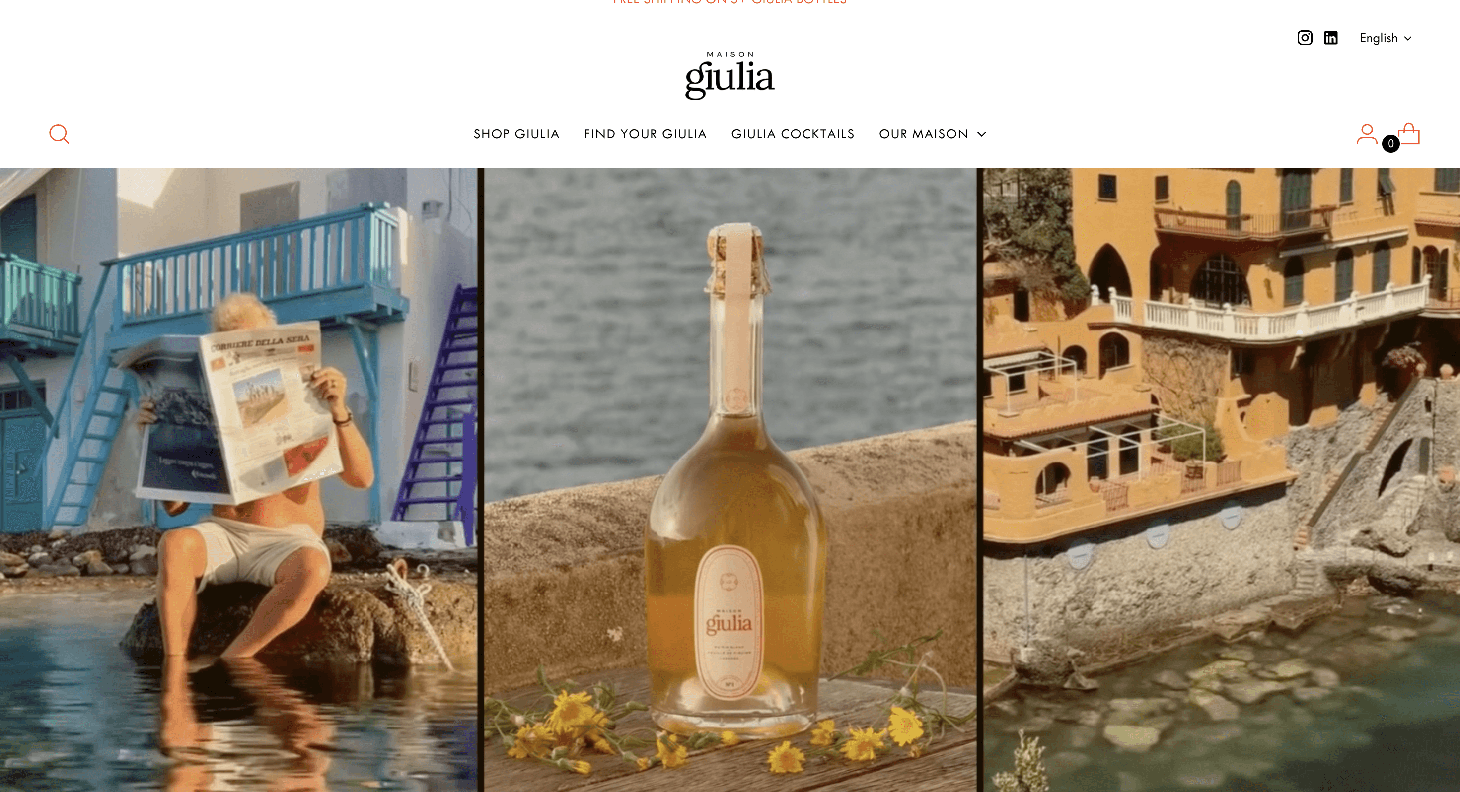 Maison Giulia homepage